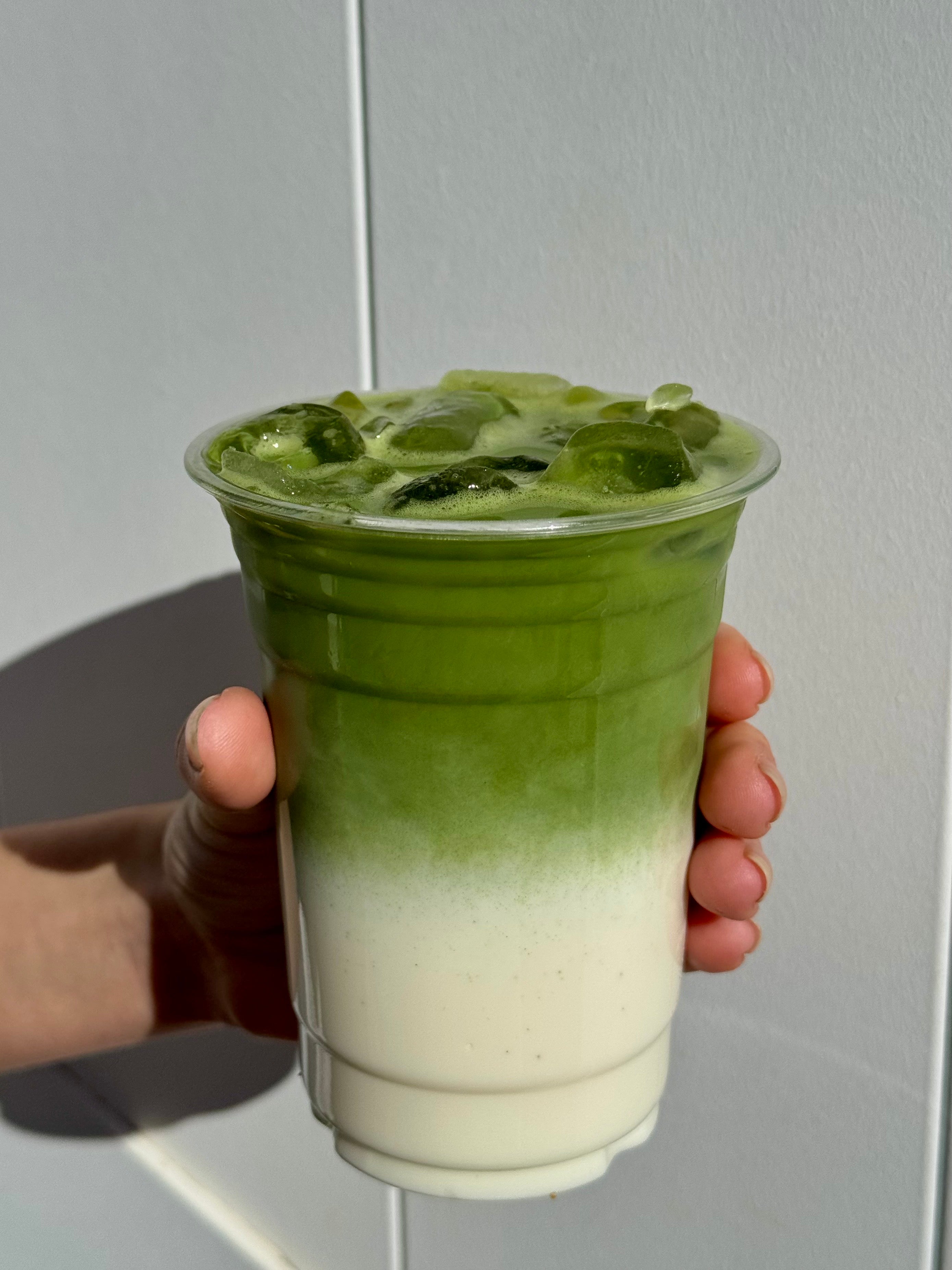 Iced Matcha | Next Door Espresso Tweed